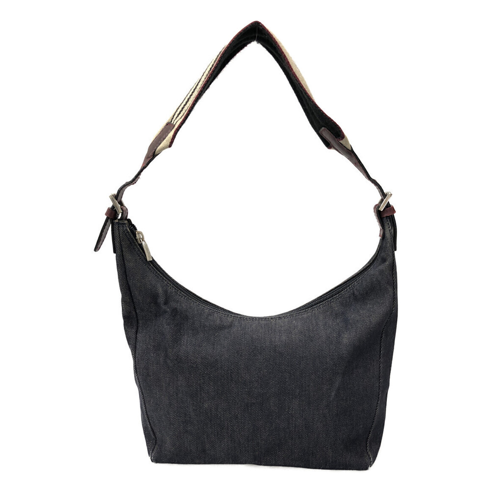 Burberry One Shoulder Hobo Bag Denim - Picture 1 of 6